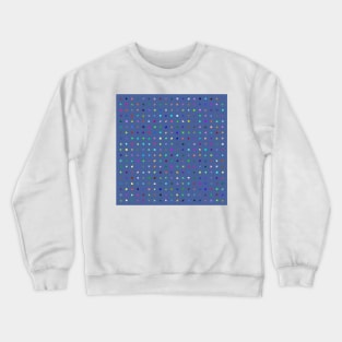 Colored Drops Dusky Blue Crewneck Sweatshirt